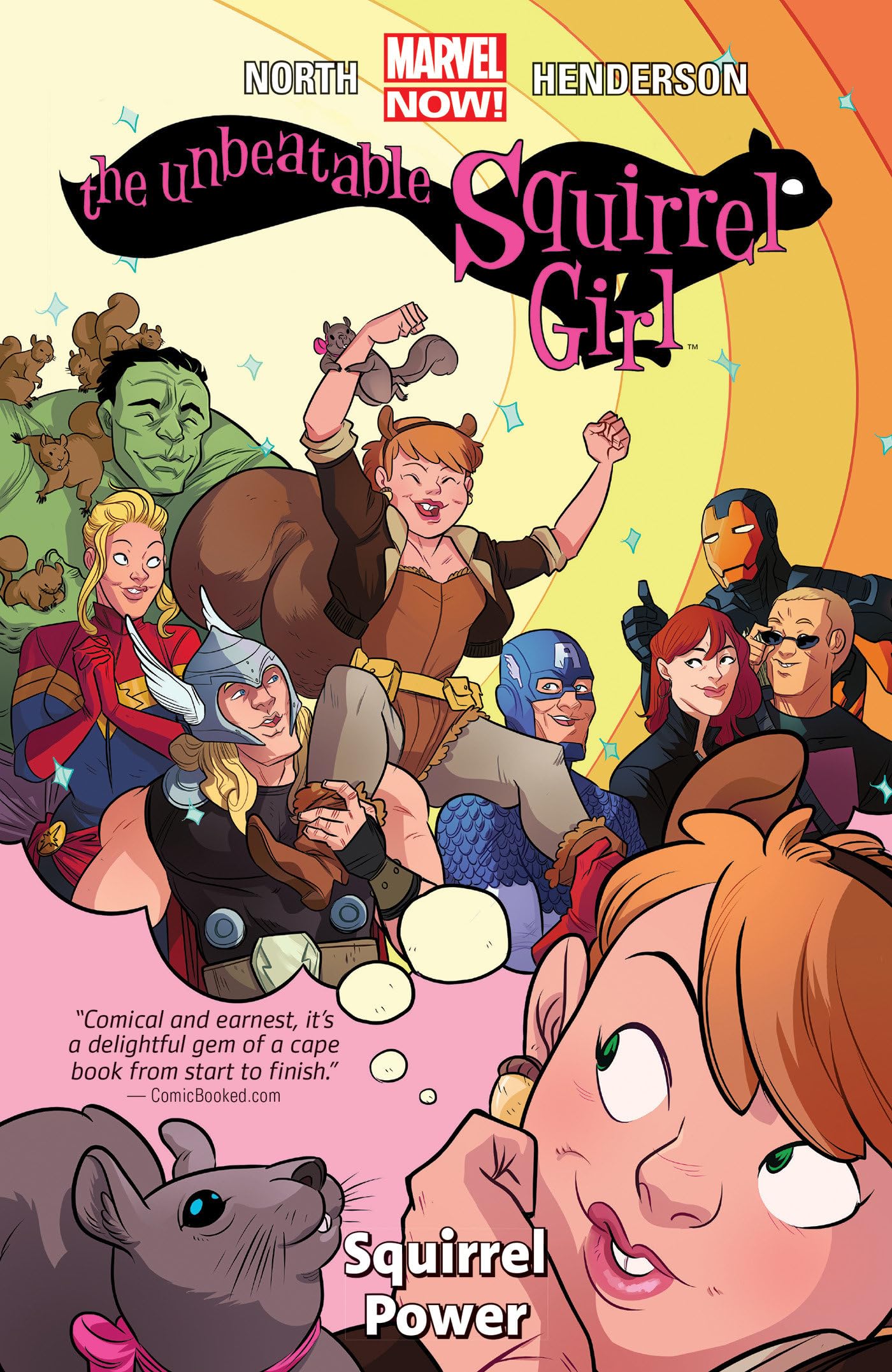jaquette album The Unbeatable Squirrel Girl Vol. 1: Squirrel Power