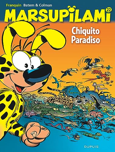 jaquette album Marsupilami Tome 22 - Chiquito Paradiso