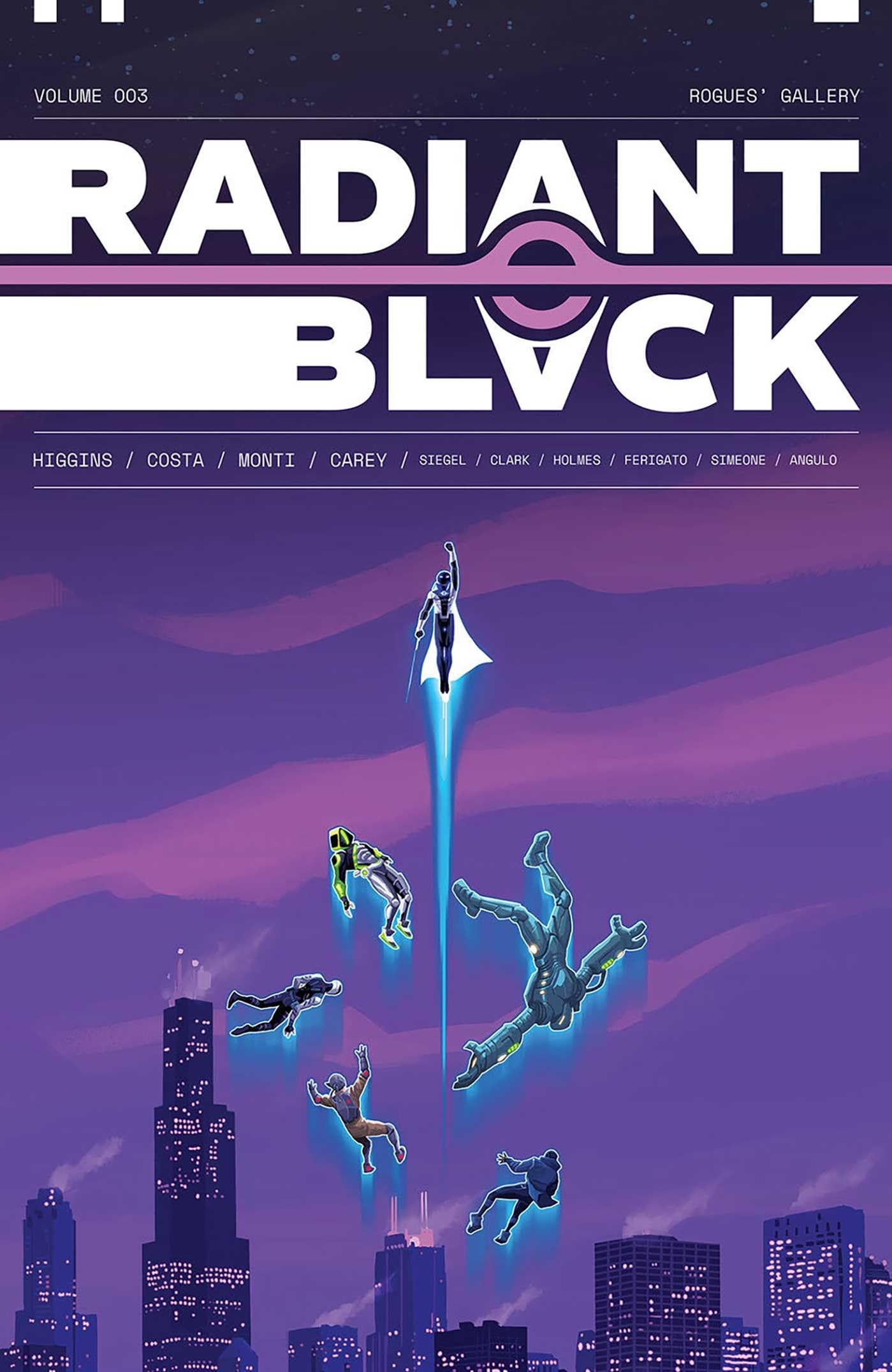 jaquette album Radiant Black, Volume 3: A Massive-Verse Book