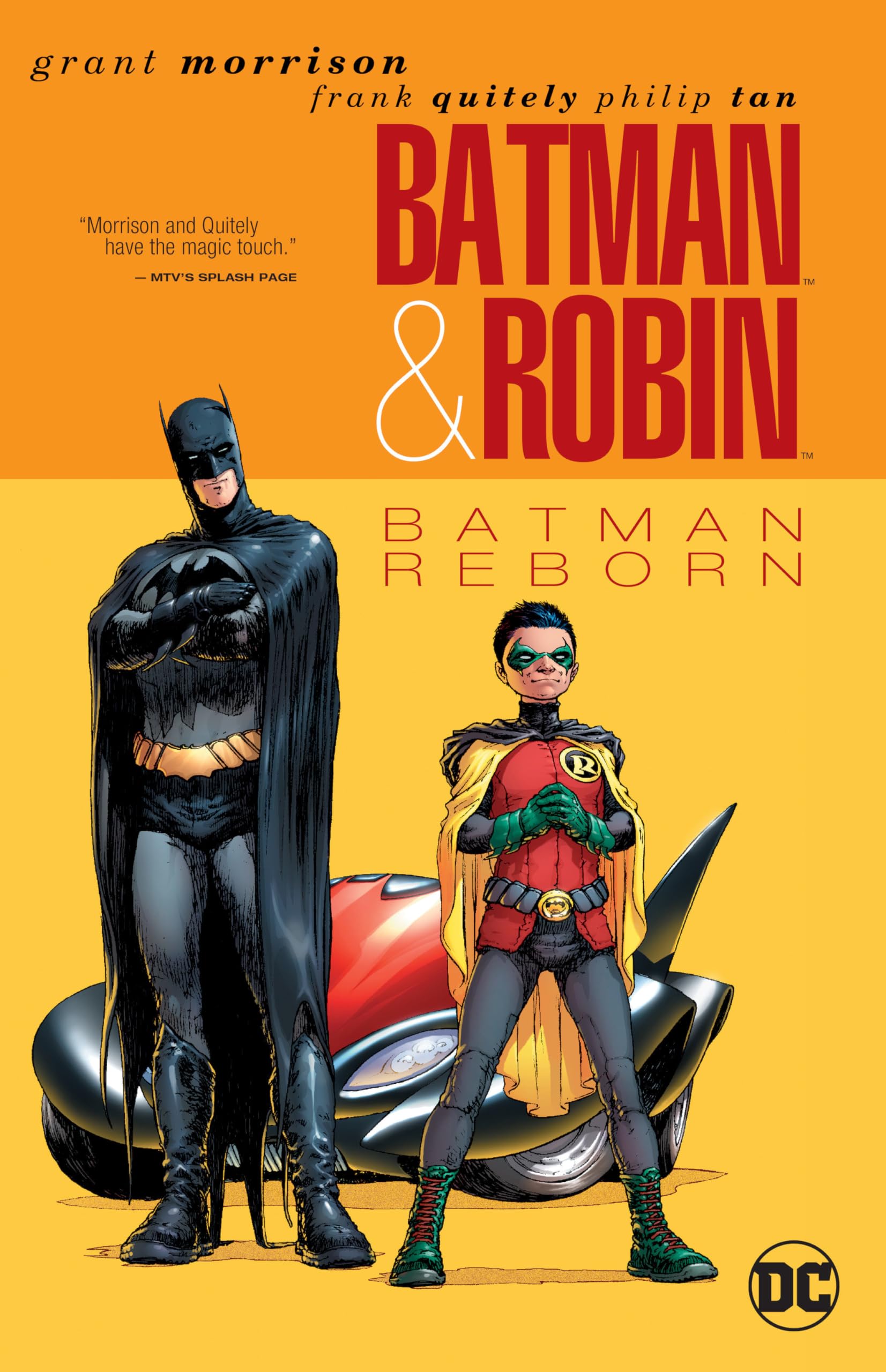 jaquette album Batman & Robin Vol. 1: Batman Reborn (New Edition)