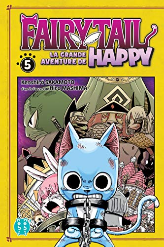jaquette album Fairy Tail - La Grande Aventure De Happy - Tome 5
