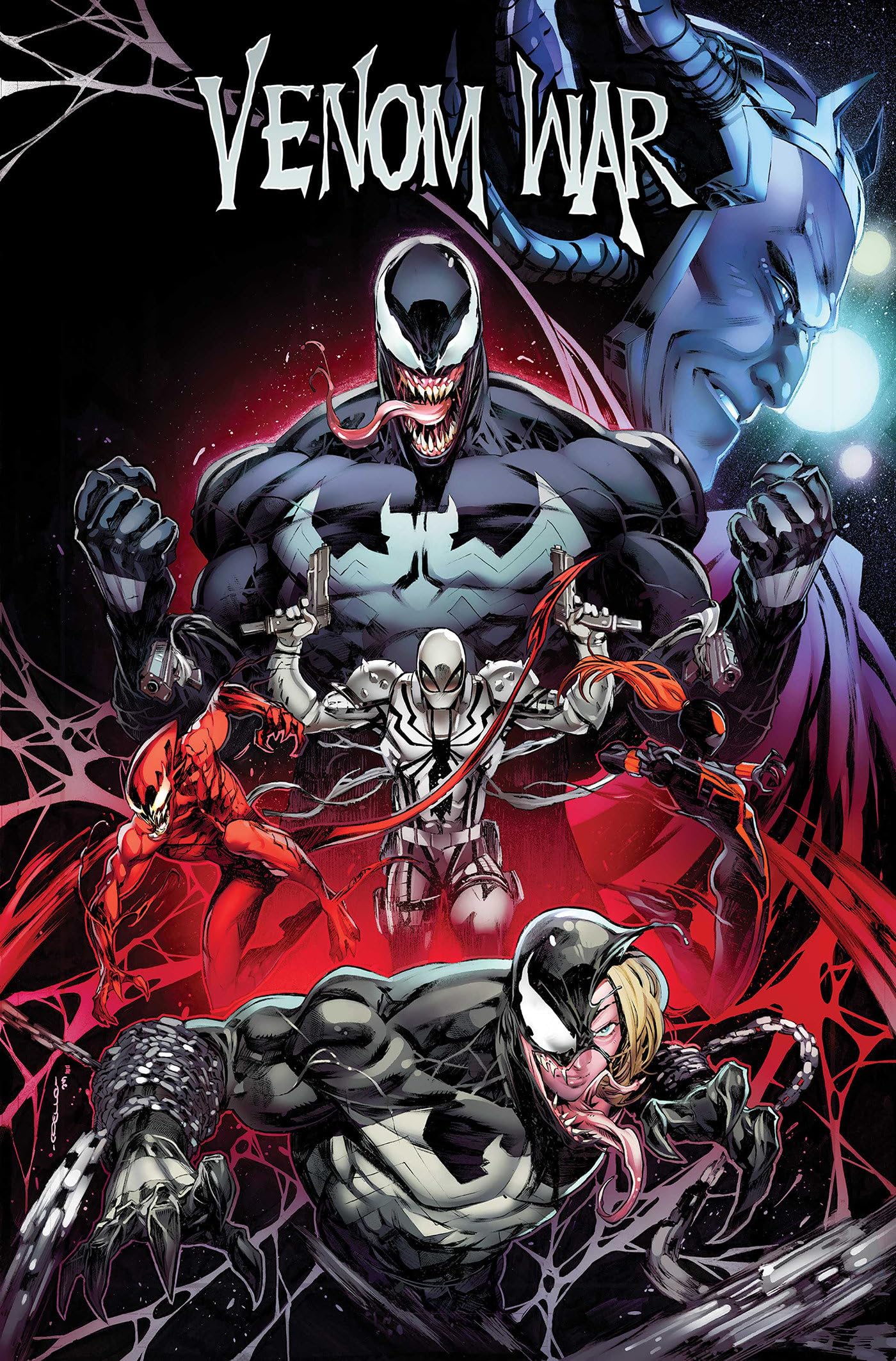 jaquette album Venom War Omnibus Iban Coello Cover