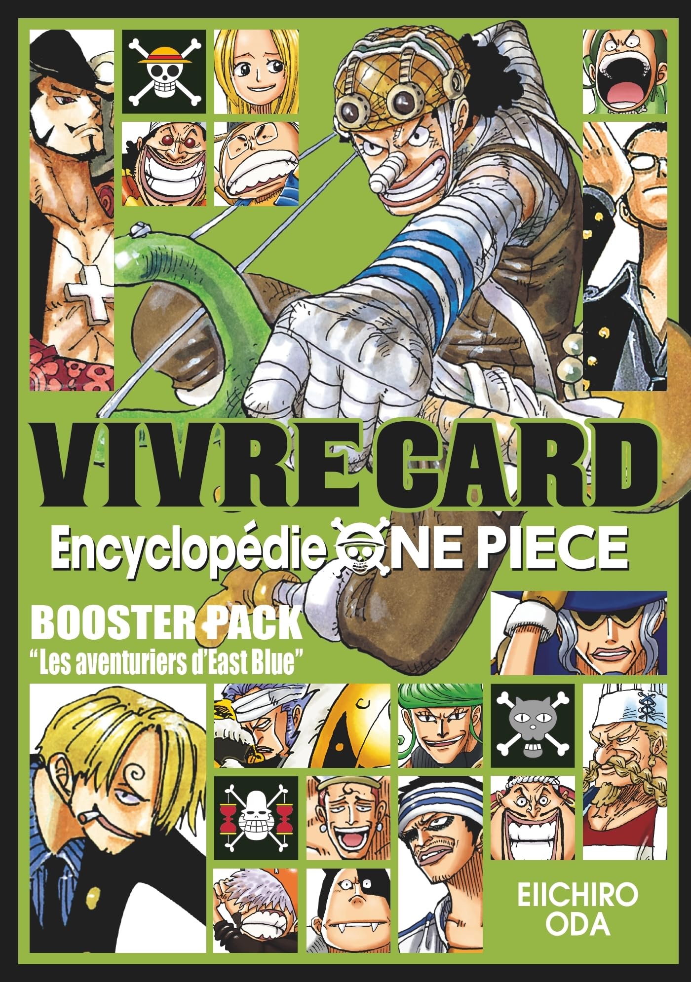 jaquette album One Piece Vivre Card - Saison 01 - Tome 02: Les aventuriers d'East Blue