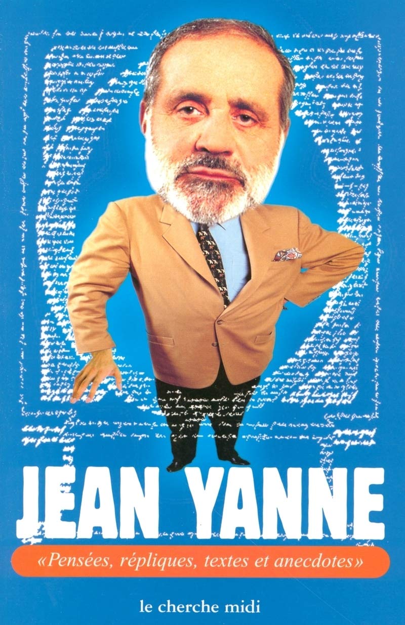 jaquette livre Pensées, répliques, textes et annecdotes