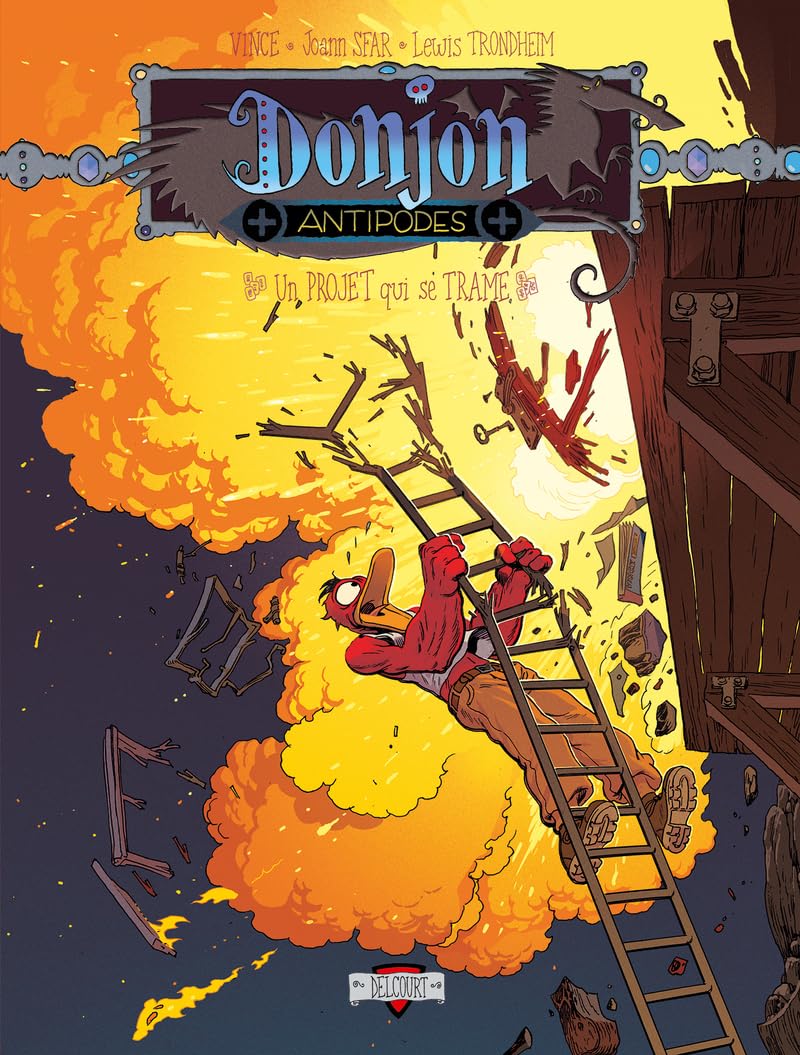 jaquette album Donjon Antipodes + 10004 - Un projet qui se trame