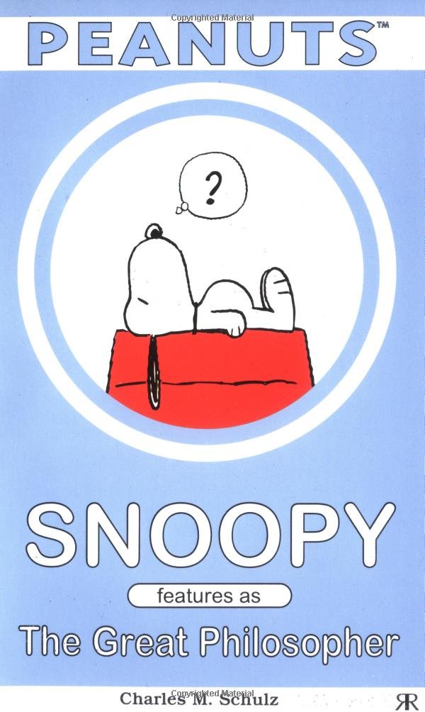 jaquette album Snoopy Features as the Great Philosopher