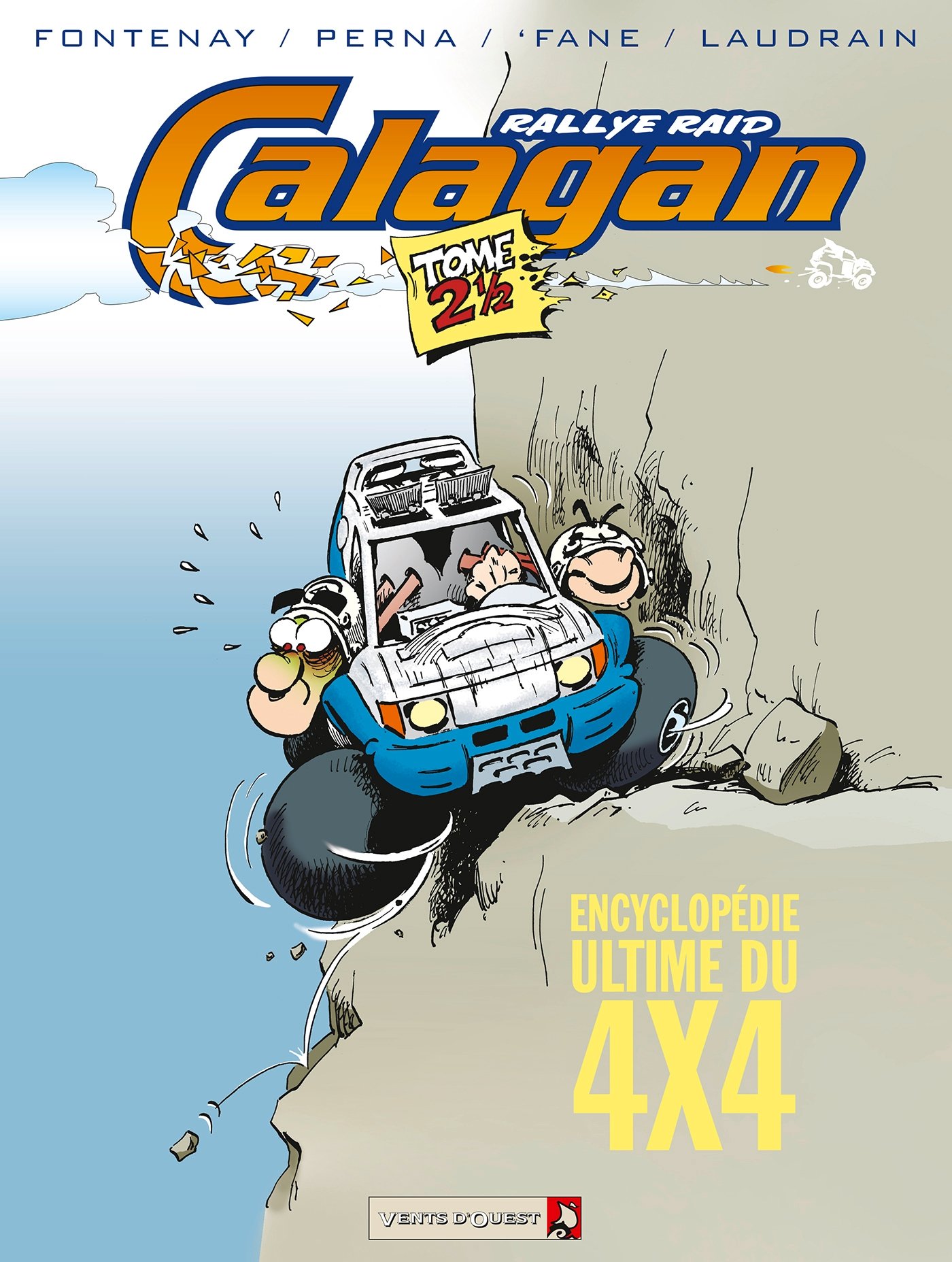 jaquette album Calagan - Rallye raid - Tome 2.5: Encyclopédie Ultime du 4x4