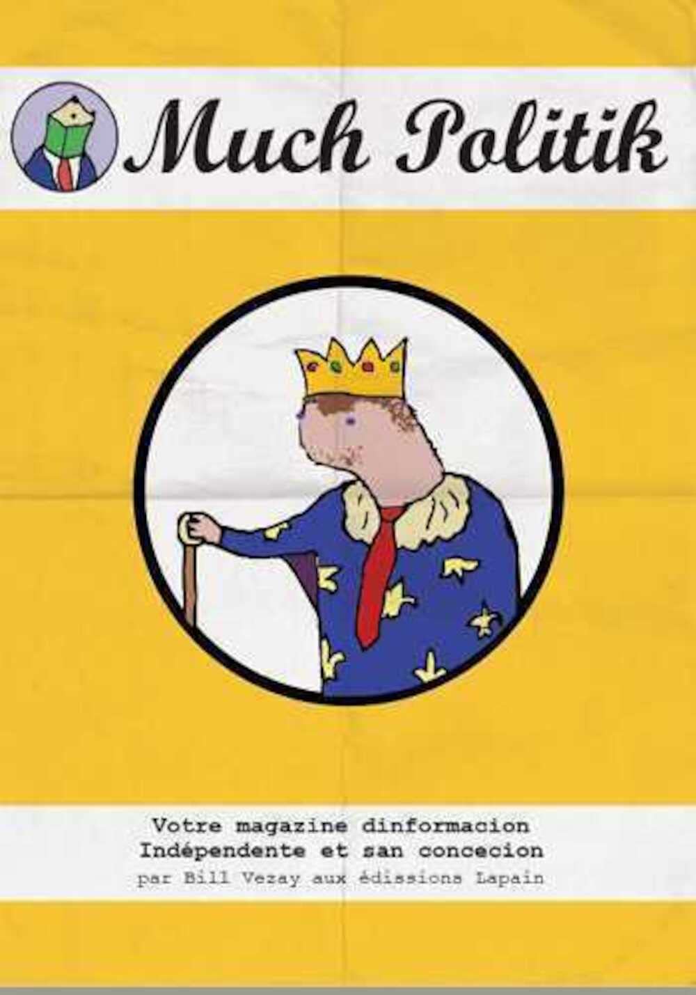 jaquette album Much Politik Tome 3 Bienvenue en Macronie