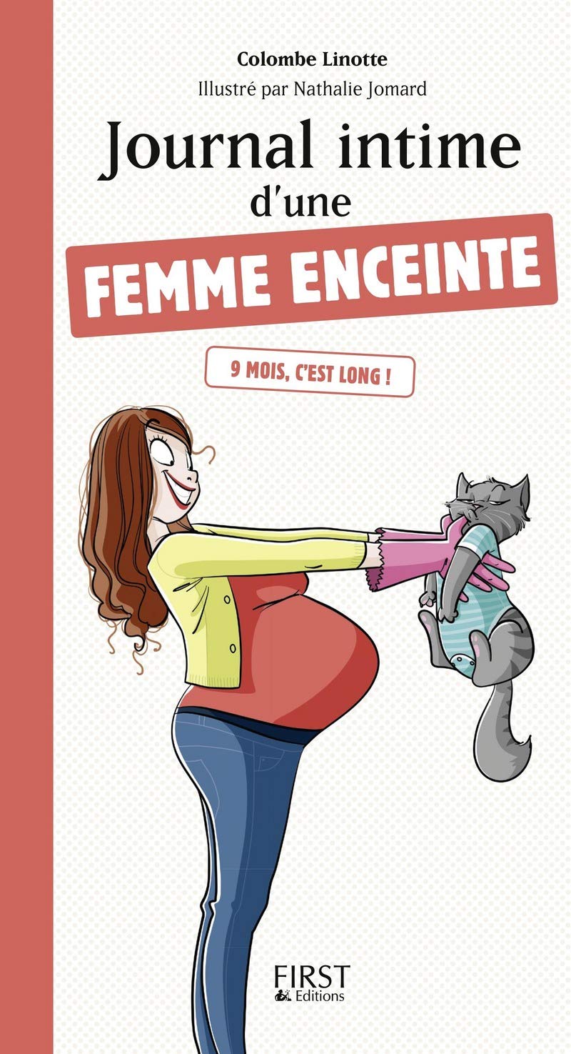 jaquette livre Journal intime d'une femme enceinte