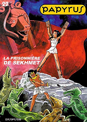 jaquette album Papyrus Tome 22 - La Prisonnière De Sekhmet