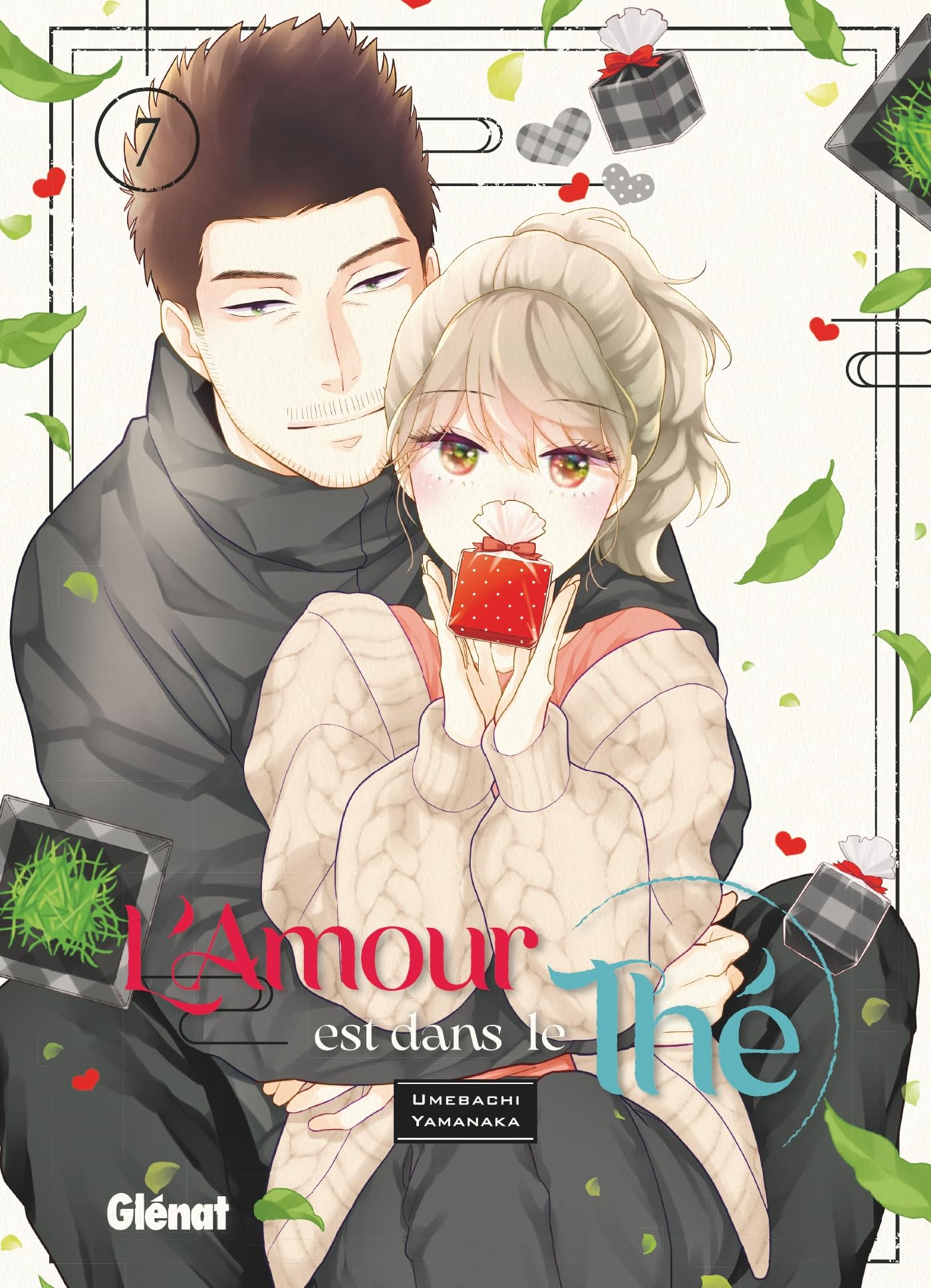 jaquette album L'amour est dans le thé - Tome 07