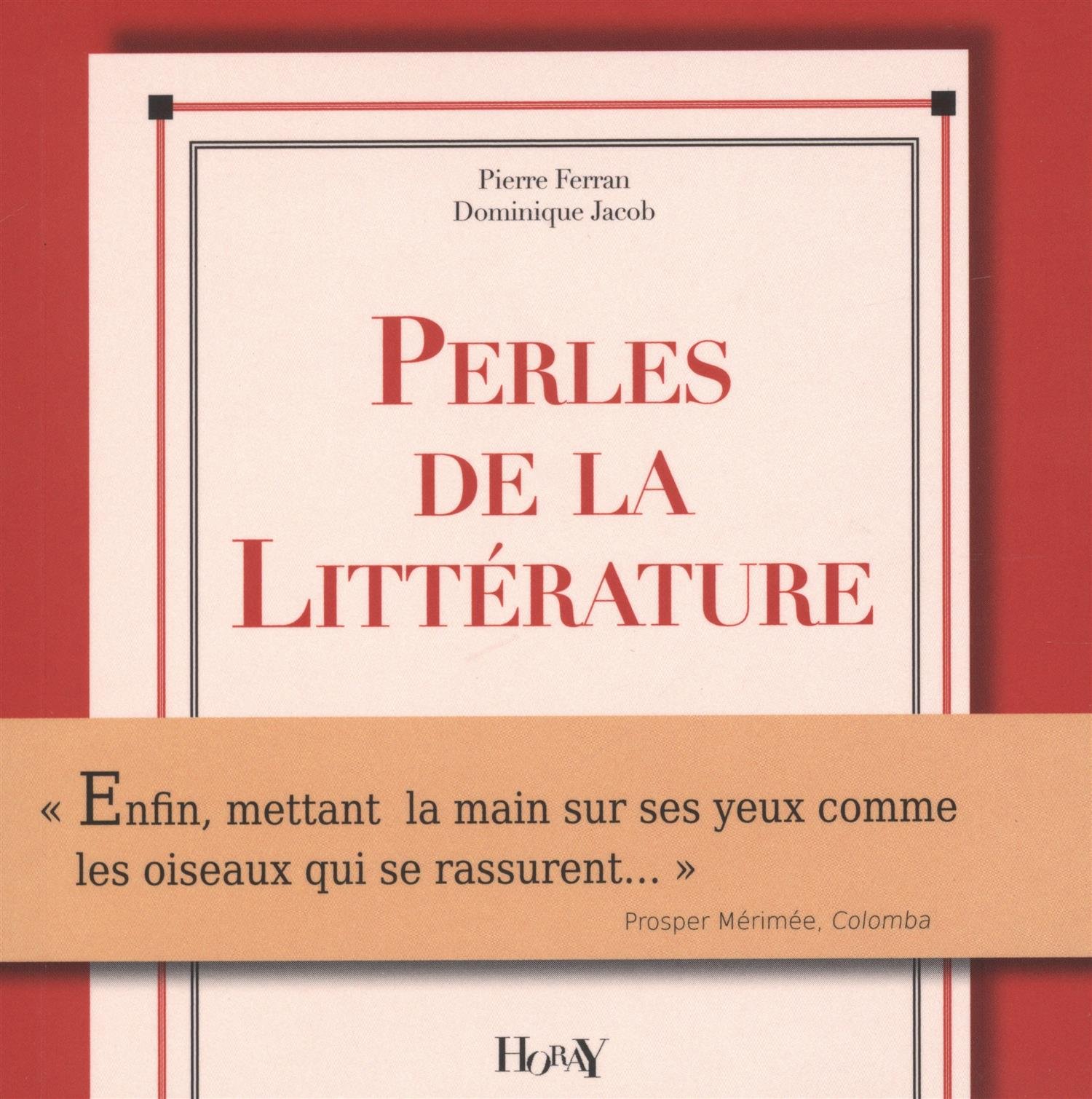 jaquette album Perles de la litterature