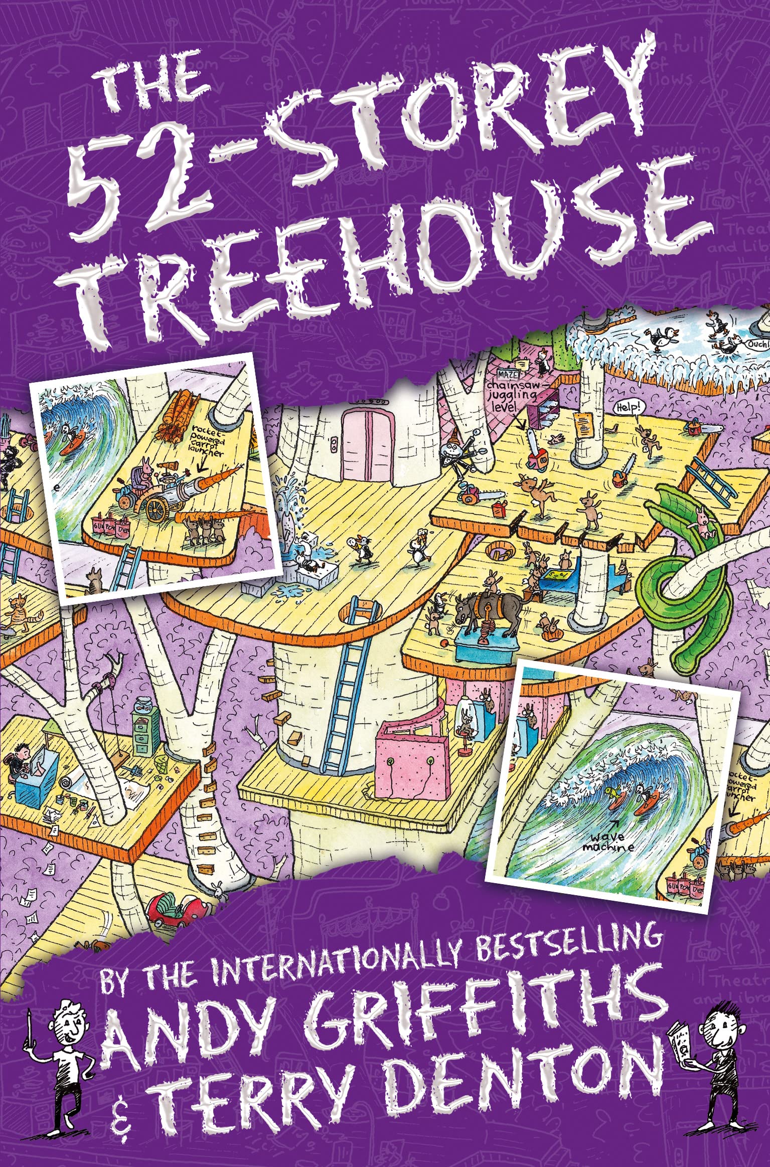 jaquette livre The 52-Storey Treehouse