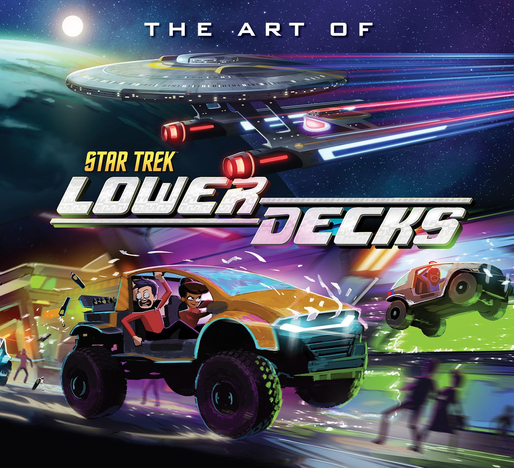 jaquette album The Art of Star Trek: Lower Decks