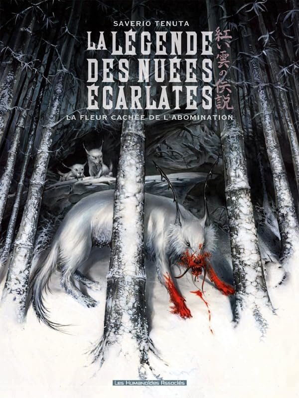 jaquette album Légende des nuées écarlates (La) - Tome 4 : La fleur cachée de l'abomination