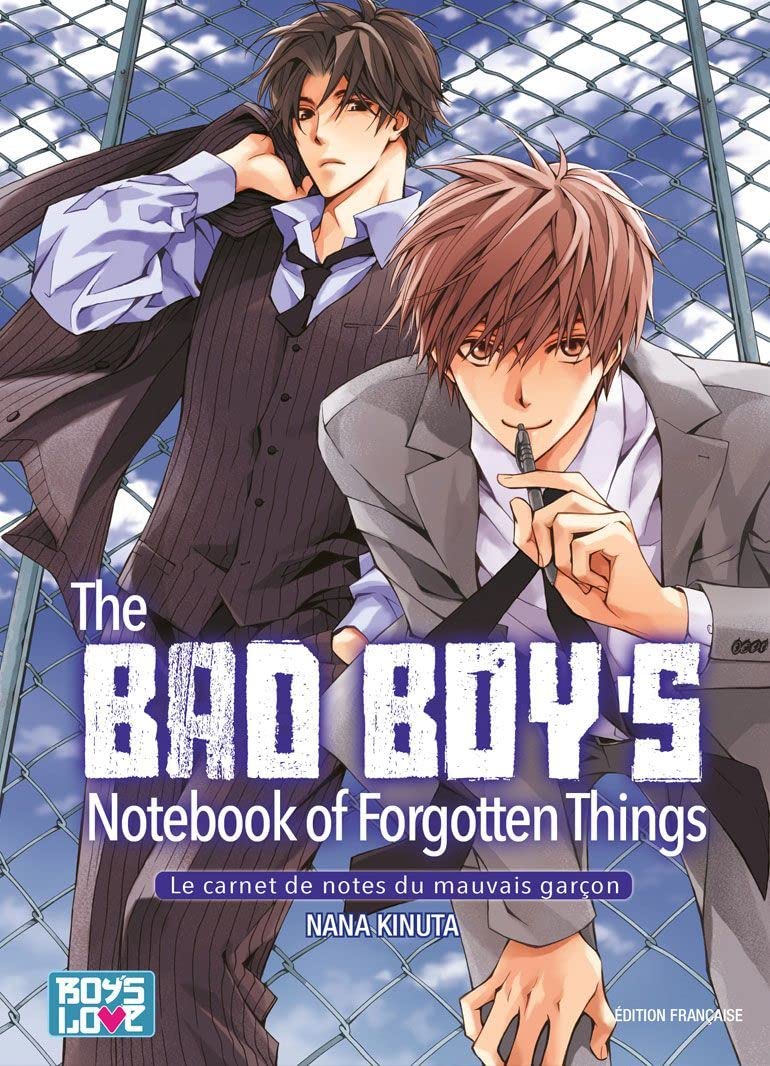 jaquette album The bad boy's notebook of forgotten things