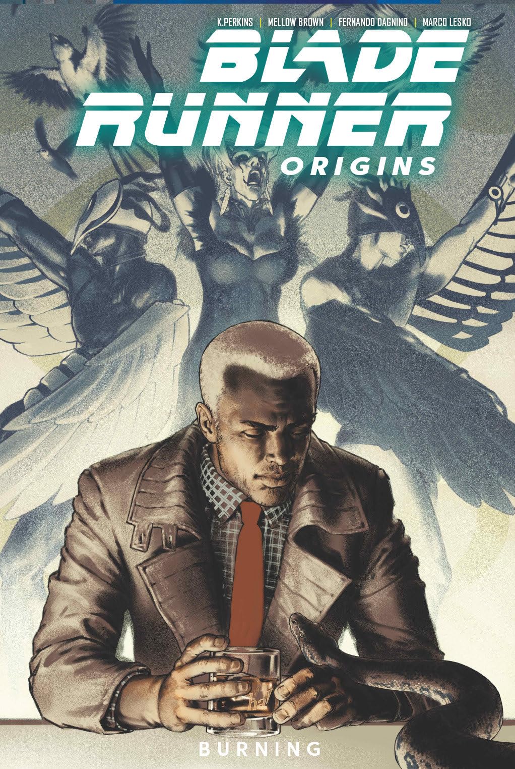 jaquette album Blade Runner Origins 3: Burning
