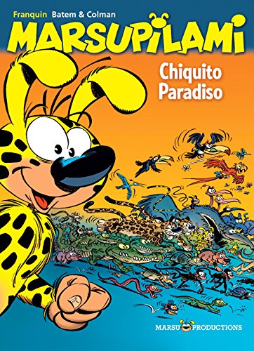 jaquette album Marsupilami Tome 22 - Chiquito Paradiso - Opération L'été Bd 2016