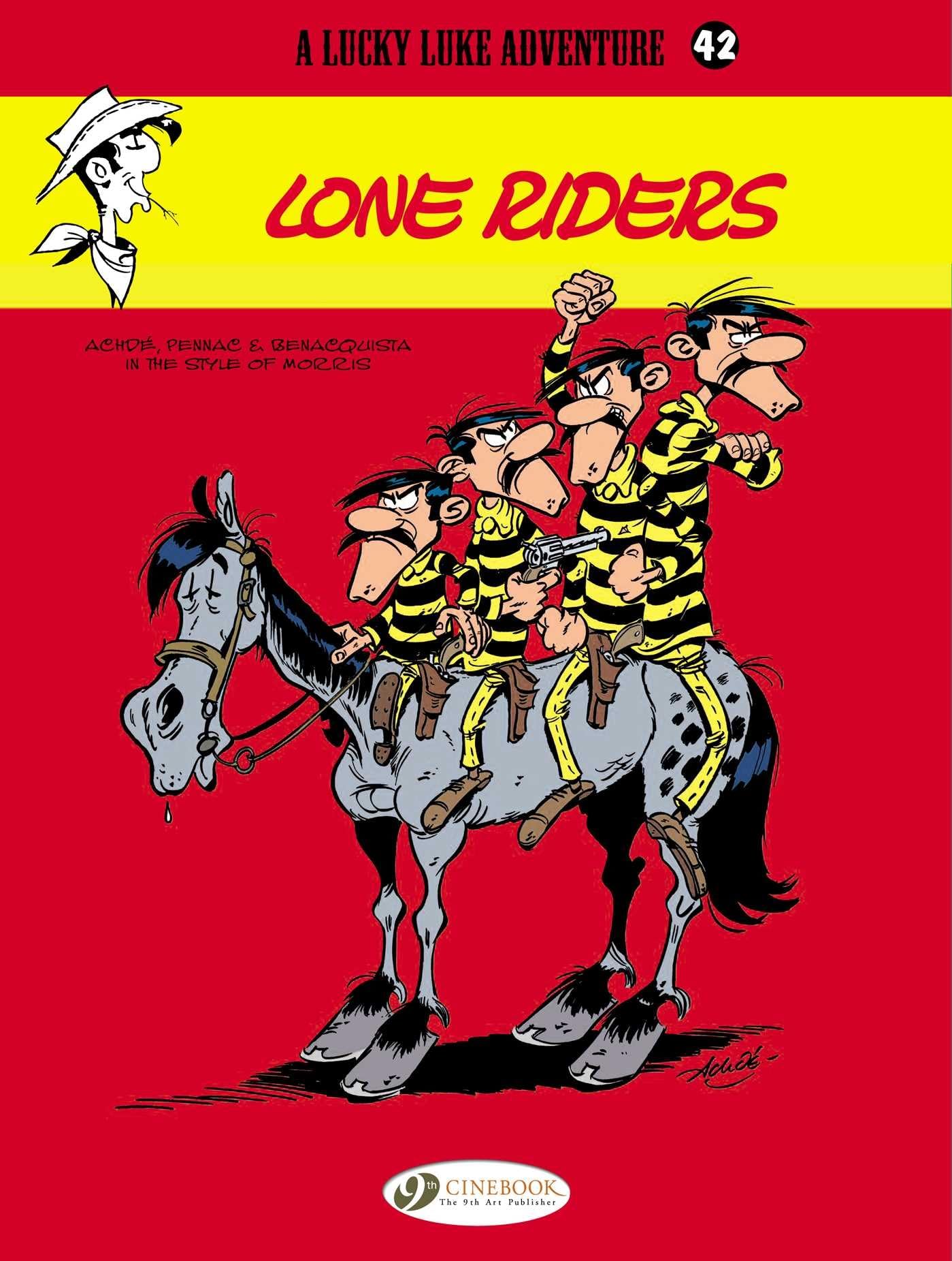jaquette album Lucky Luke - Tome 42 Lone Riders (42)