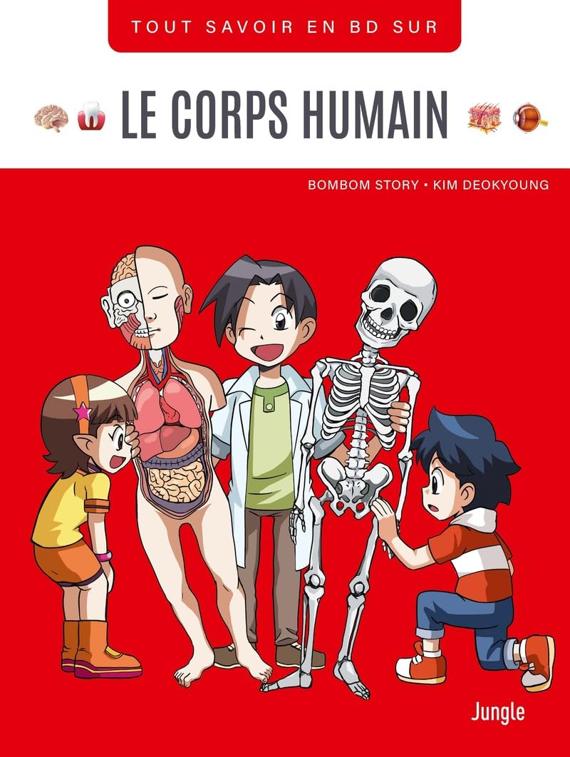 jaquette album Tout savoir en BD sur Le corps Humain