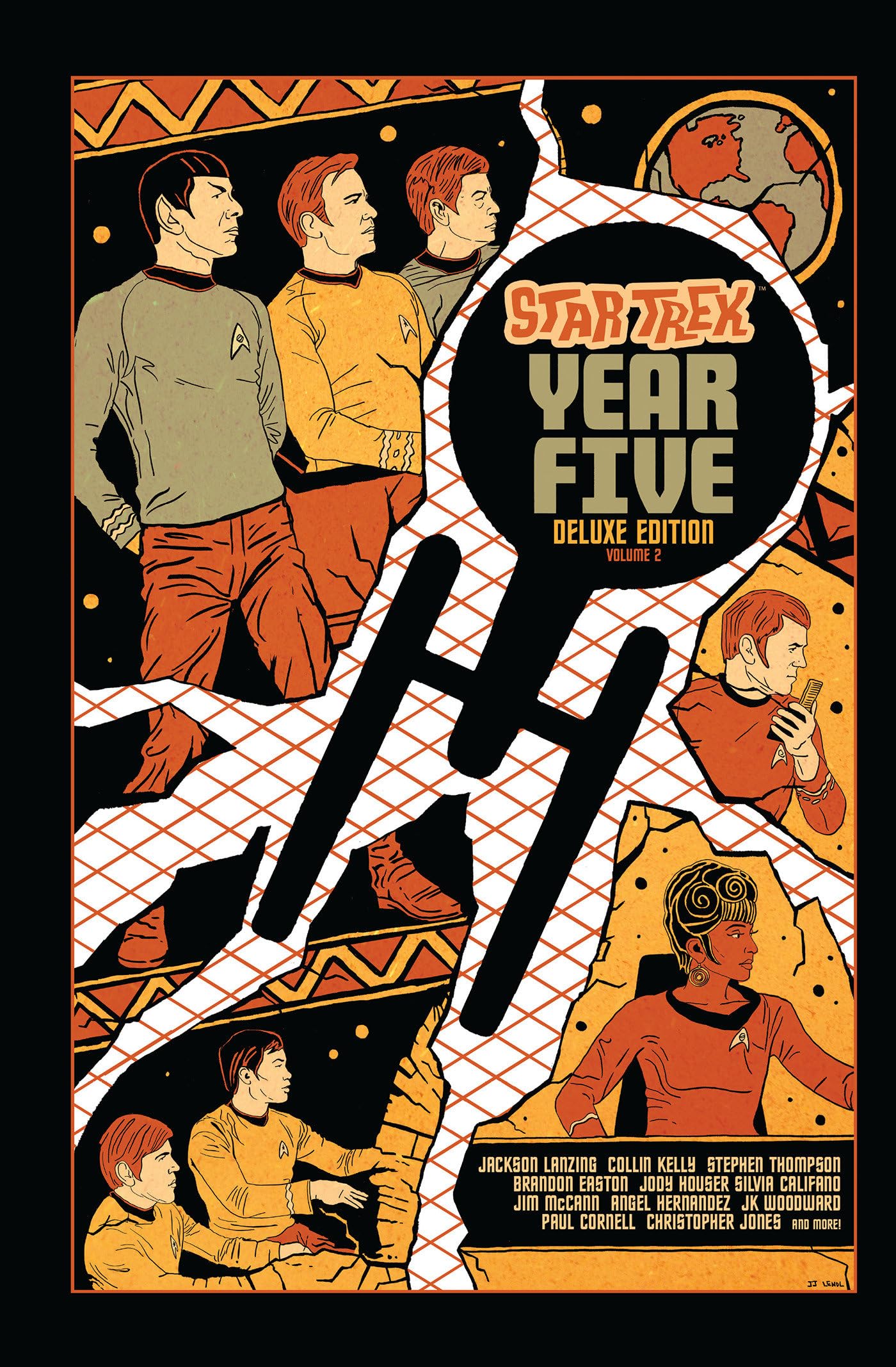 jaquette album Star Trek: Year Five Deluxe Edition--Book Two