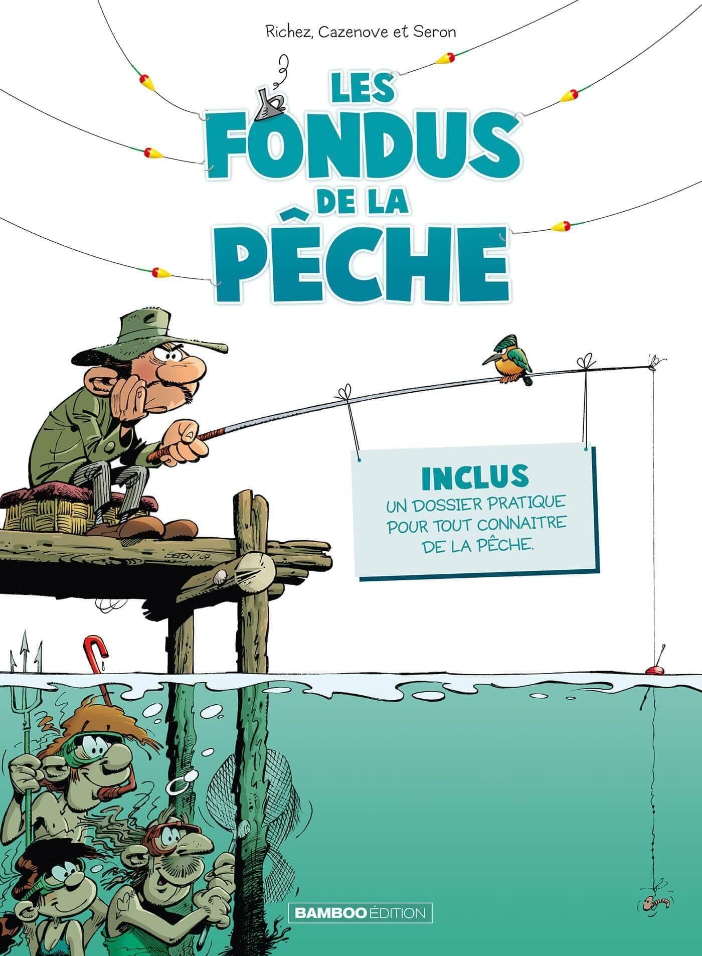 jaquette album Les Fondus de la pêche - tome 01 - Nouvelle édition