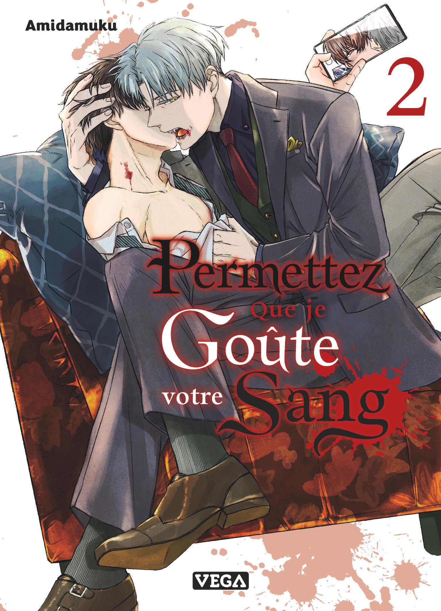 jaquette album Permettez que je goûte votre sang - Tome 2