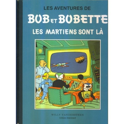 jaquette album Bob et Bobette - Les martiens sont là - Tome -