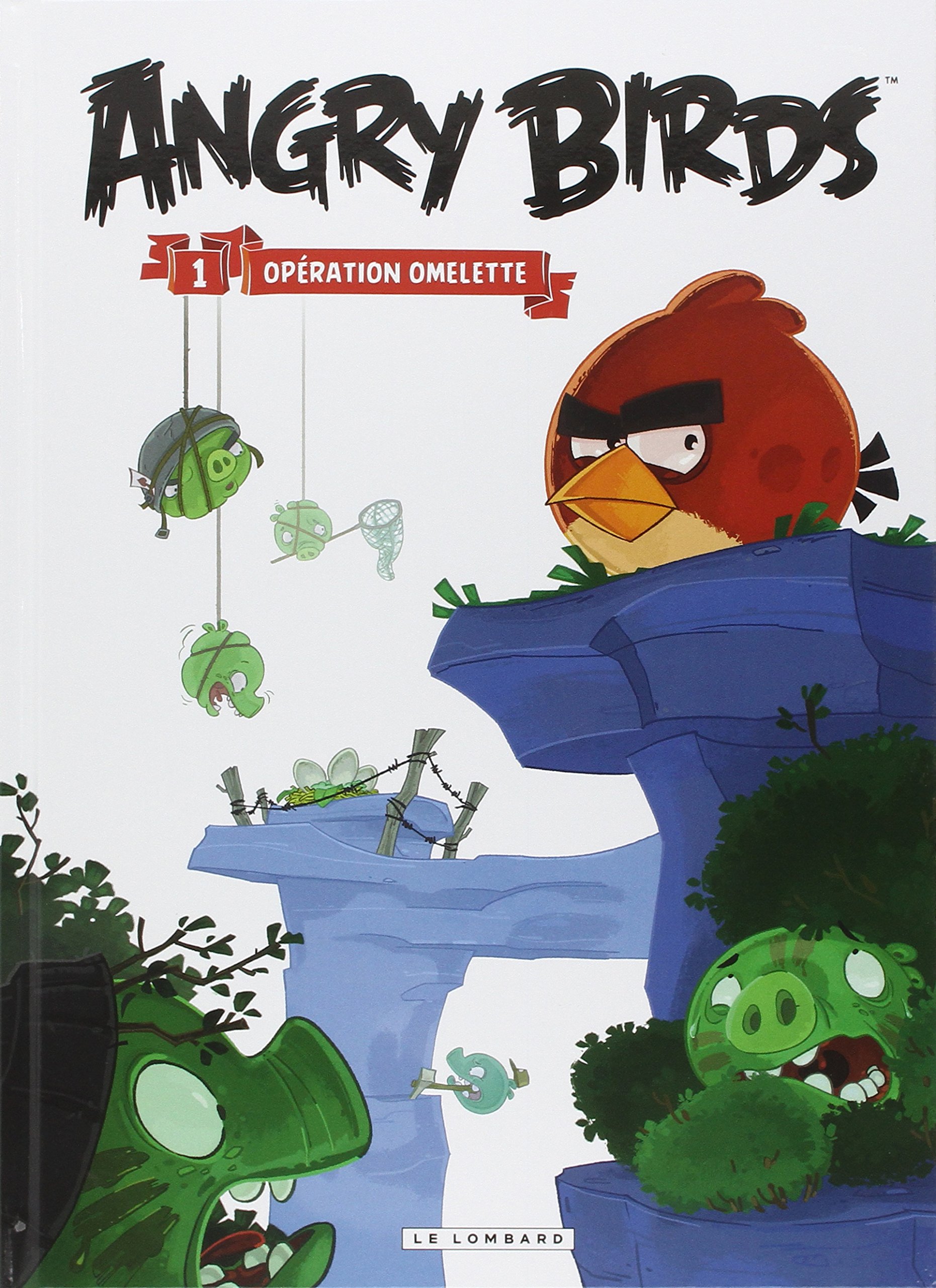 jaquette album Angry Birds, tome 1 : Opération omelette