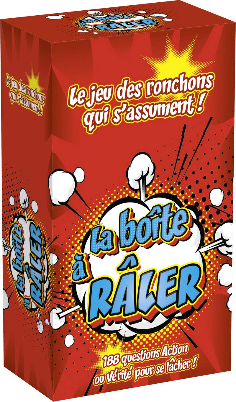 jaquette album La Boîte à raler: Le jeu des ronchons qui s'assument