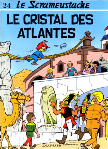 jaquette album Le Scrameustache Tome 24 - Le Cristal Des Atlantes