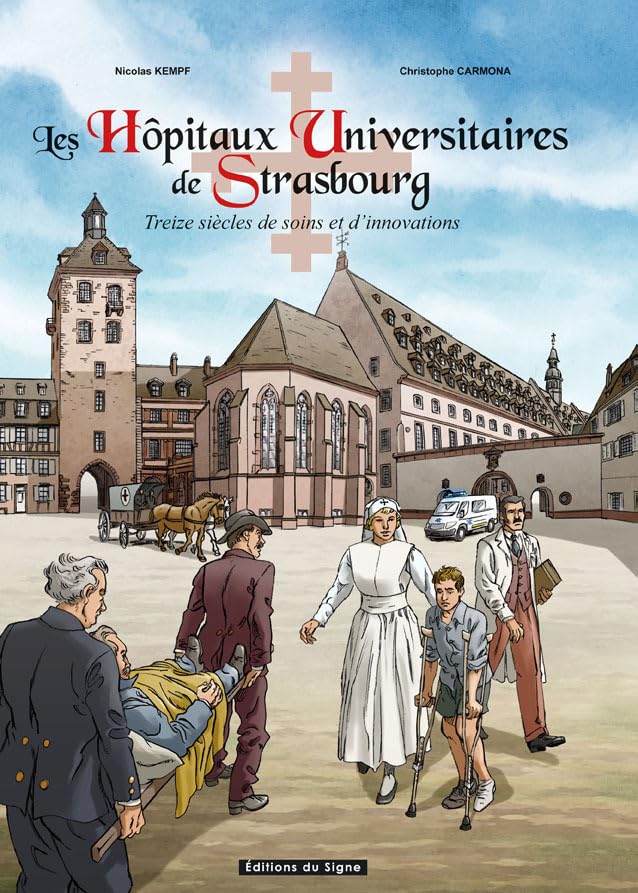jaquette album Les Hopitaux Universitaires De Strasbourg En Bd