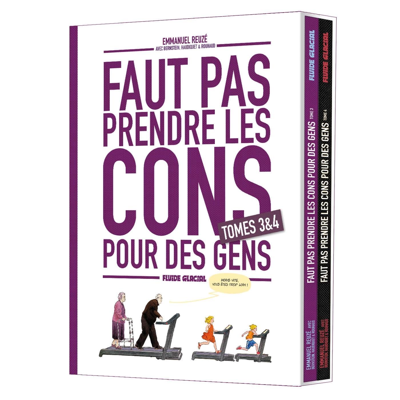 jaquette album Faut pas prendre les cons pour des gens - Coffret tome 03 et 04