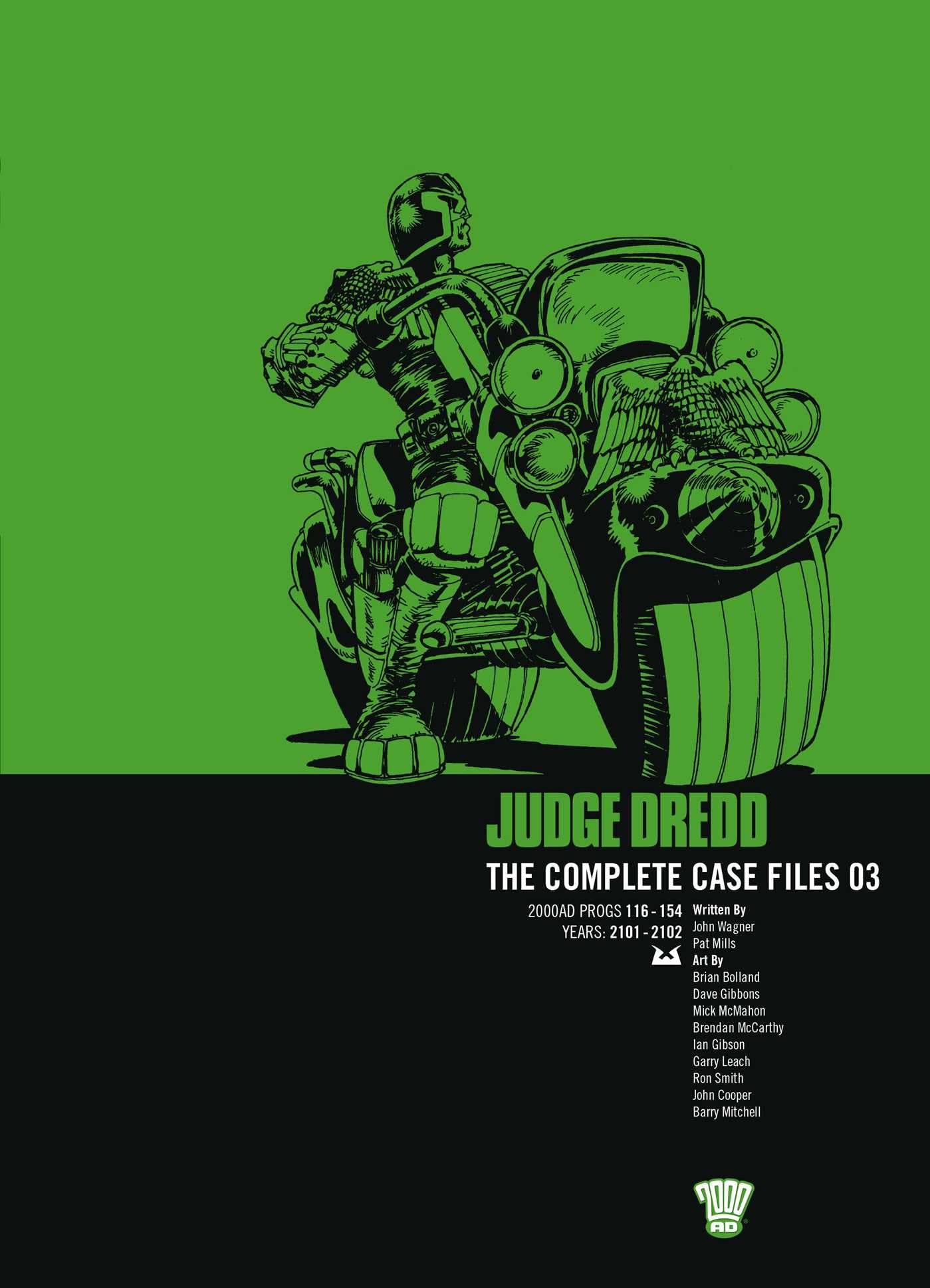 jaquette album Judge Dredd: The Complete Case Files 03 (Volume 3)