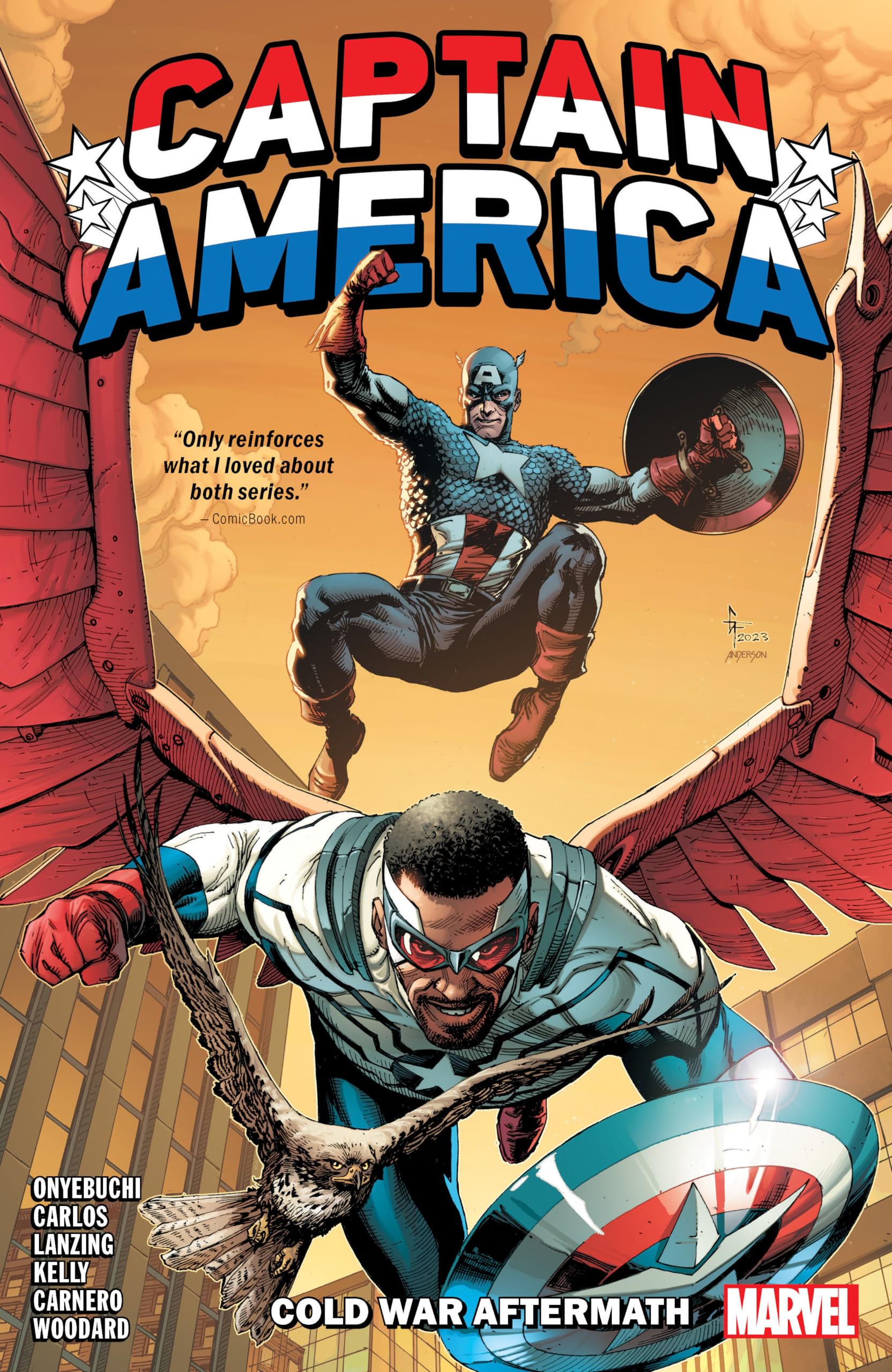 jaquette album CAPTAIN AMERICA: COLD WAR AFTERMATH