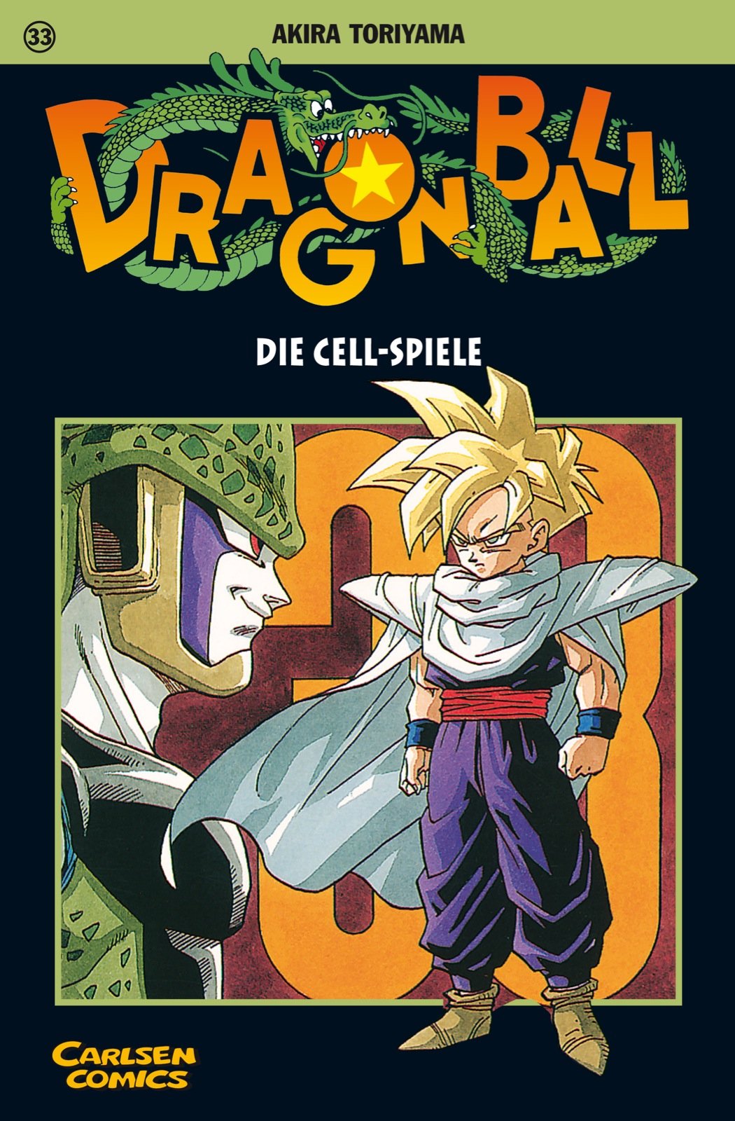 jaquette album Dragon Ball 33. Die Cell-Spiele