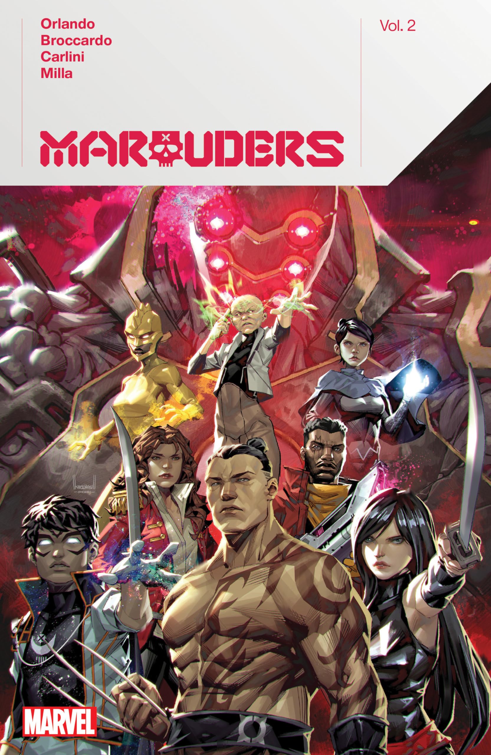 jaquette album MARAUDERS BY STEVE ORLANDO VOL. 2