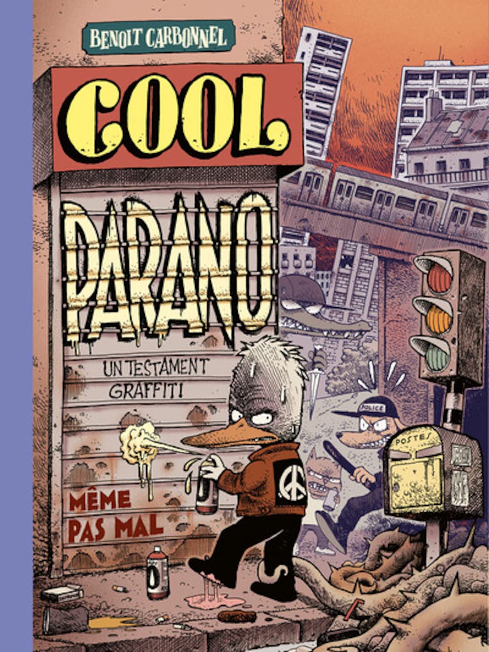 jaquette album Cool parano: Un testament graffiti