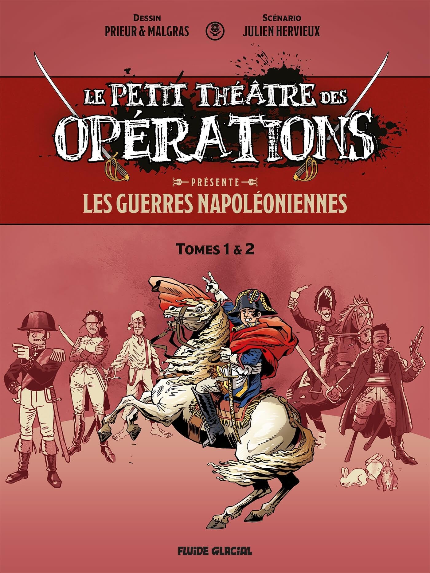 jaquette album Le Petit Théâtre présente : Les guerres napoléoniennes - écrin t01 et t02