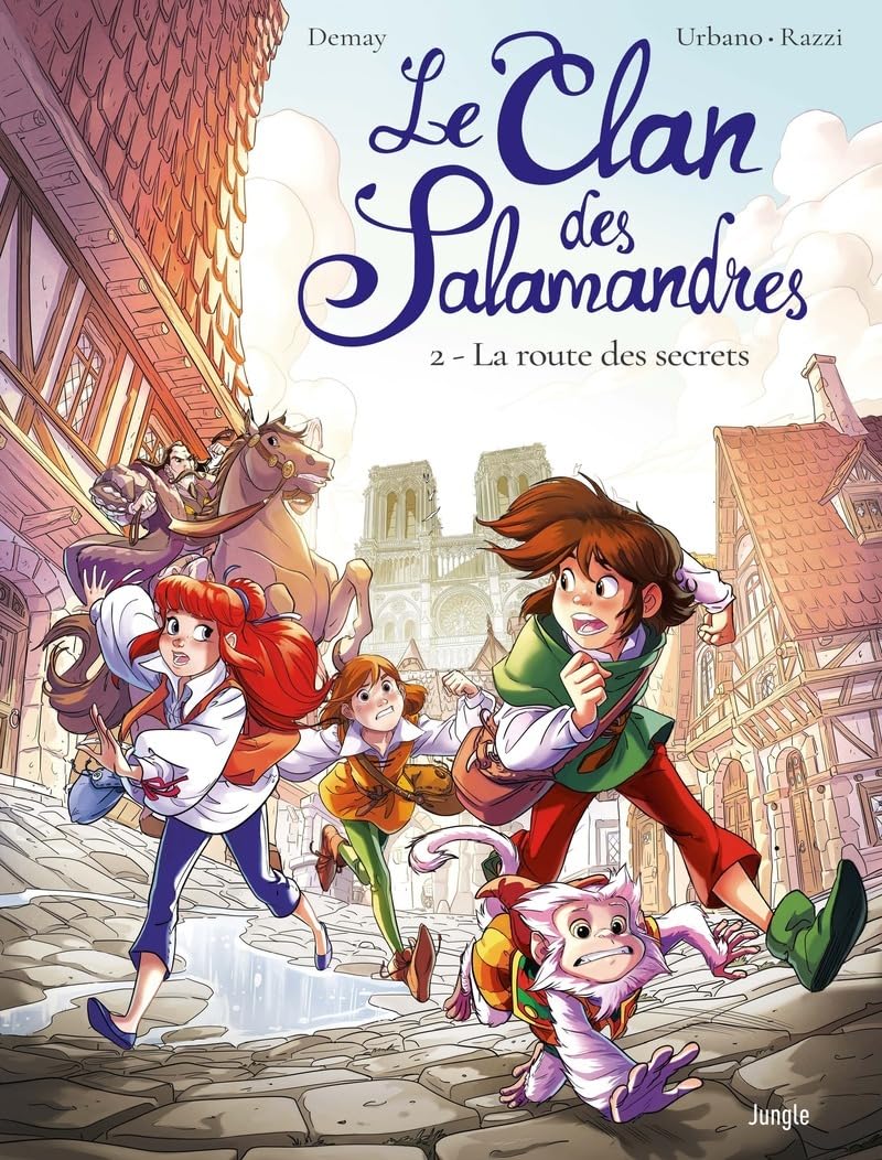 jaquette album Le Clan des Salamandres - Tome 2 La route des secrets (2)