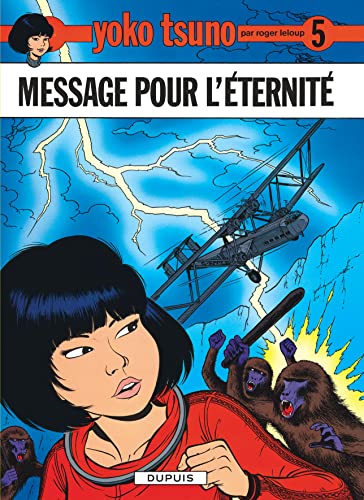 jaquette album Yoko Tsuno Tome 5 - Message Pour L'éternité