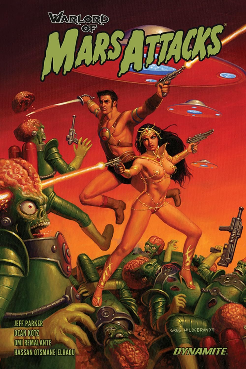 jaquette album Warlord of Mars Attacks