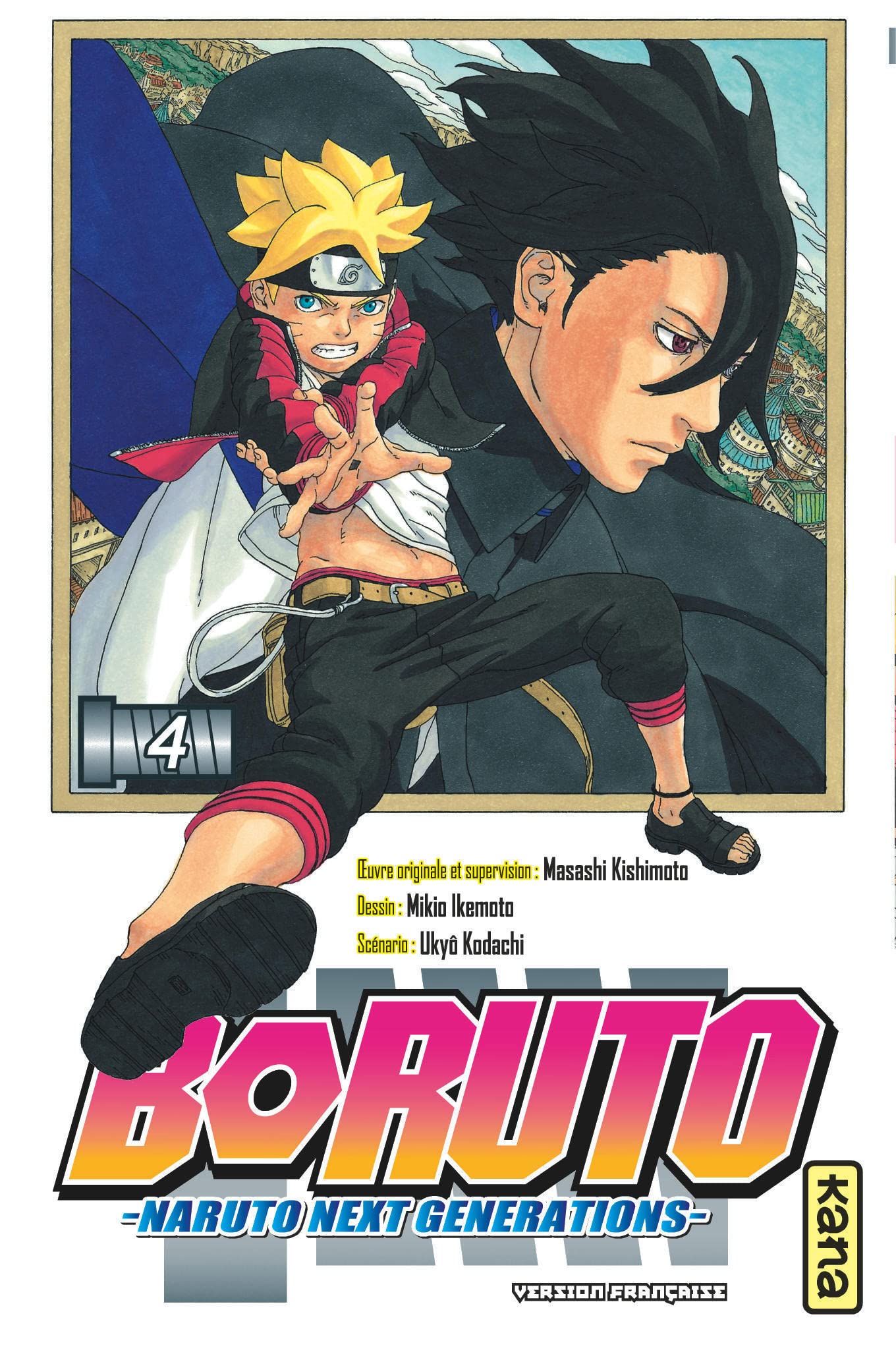 jaquette album Boruto - Naruto next generations -, tome 4