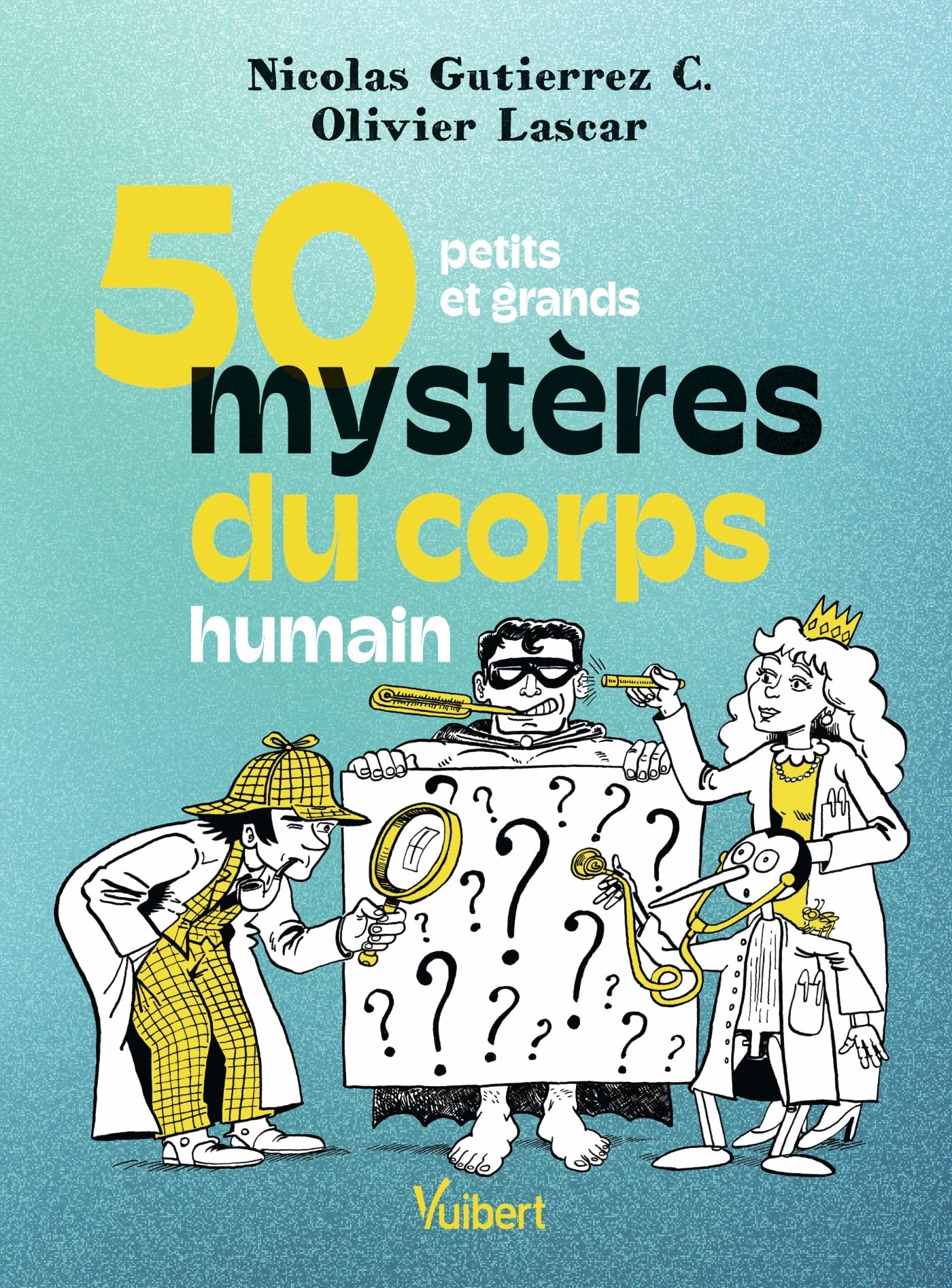 jaquette album 50 petits et grands mystères du corps humain