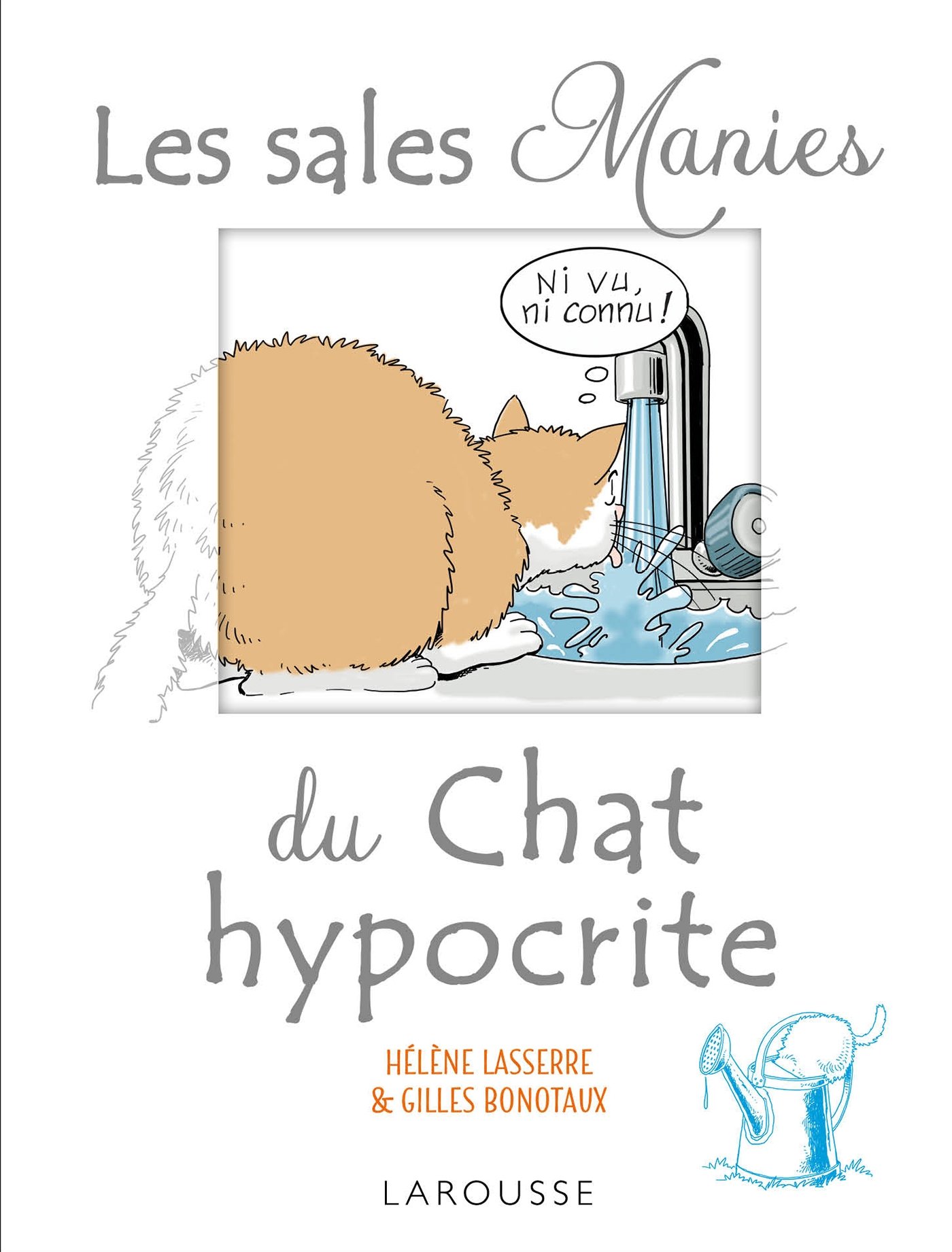 jaquette album Les sales manies du chat hypocrite