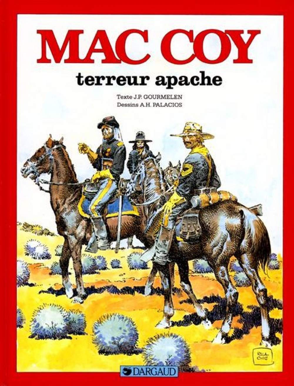 jaquette album Mac Coy, tome 17 : Terreur apache