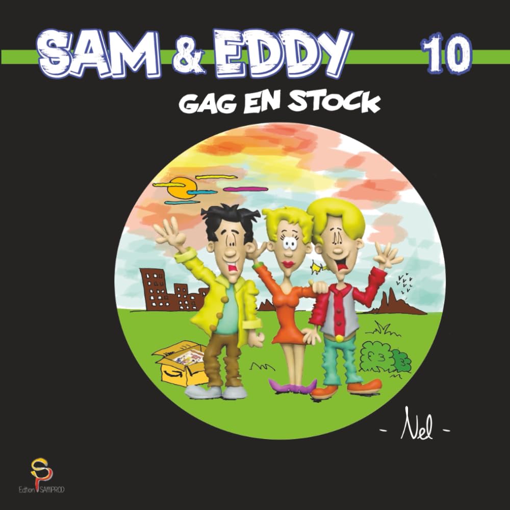 jaquette album Sam et Eddy 10 Gag en Stock: Gag en Stock