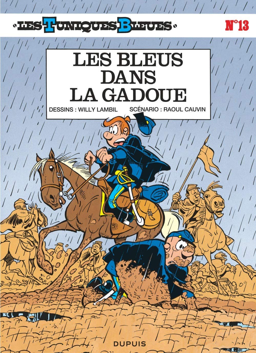 jaquette album Les Tuniques bleues, tome 13 : Les bleus dans la gadoue