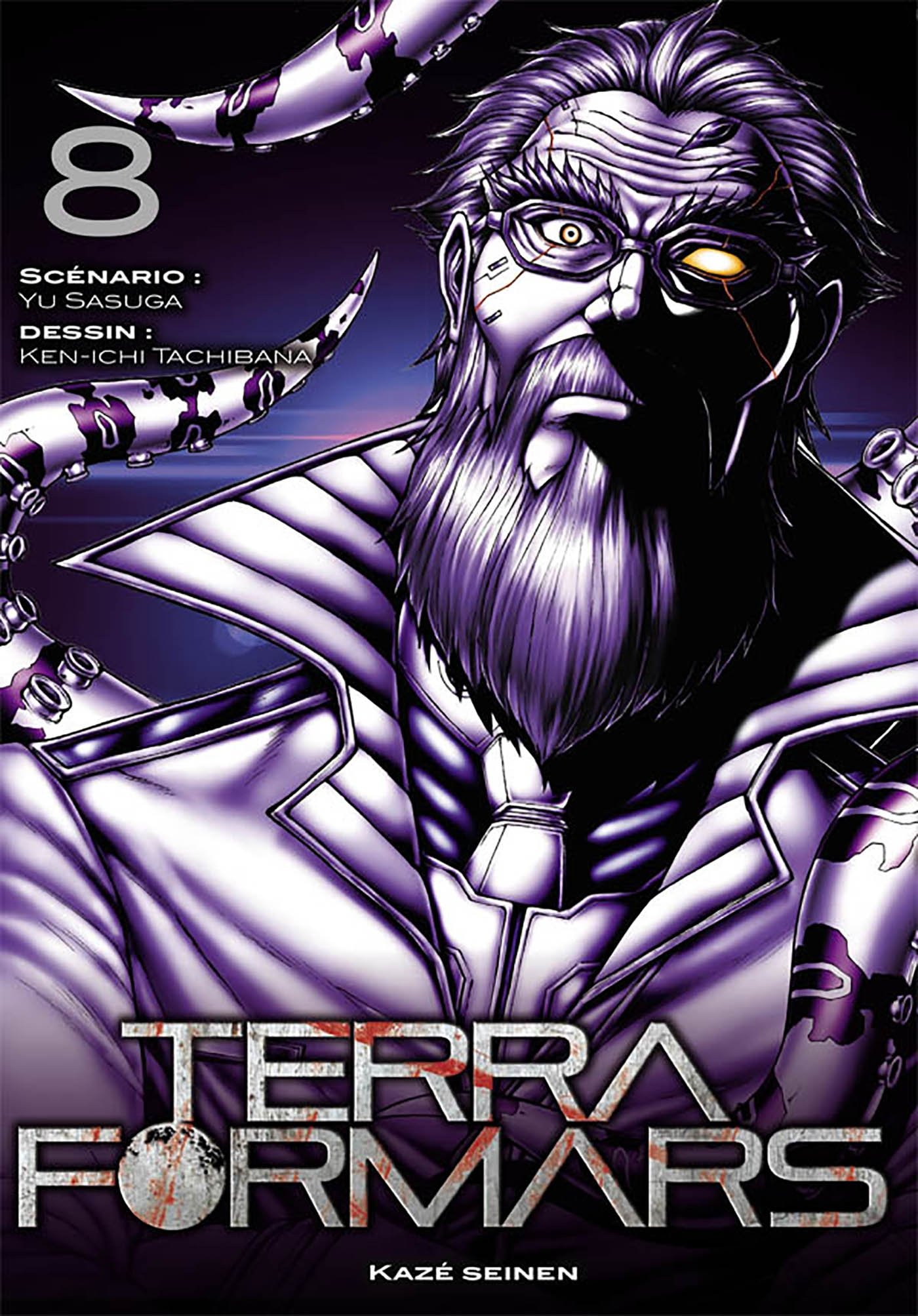 jaquette album Terra Formars T08