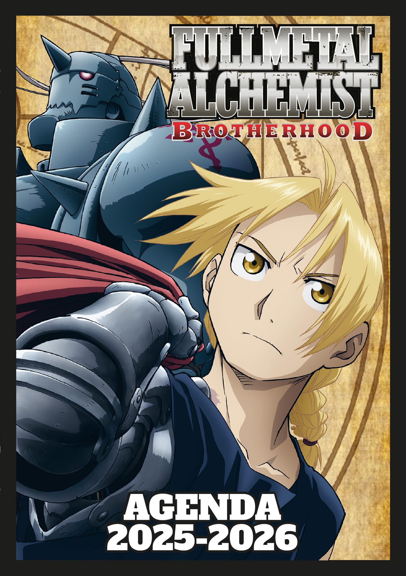jaquette album Agenda scolaire 2025-2026 Fullmetal Alchemist: Brotherhood (2025-2026)